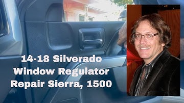 Window Regulator Repair For Silverado Sierra 1500 (2014-2018), Right Front Passenger Side