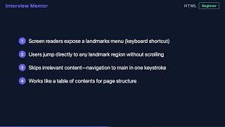 What Are Landmark Roles in HTML? (Accessibility Explained)