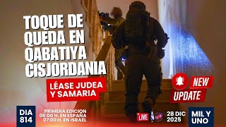 NOTICIAS DE #israel TOQUE DE QUEDA EN QABATIYA CISJORDANIA LÉASE JUDEA Y SAMARIA #idf  @LabranzaTV