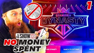NO MONEY SPENT! MLB The Show 22 Diamond Dynasty #1