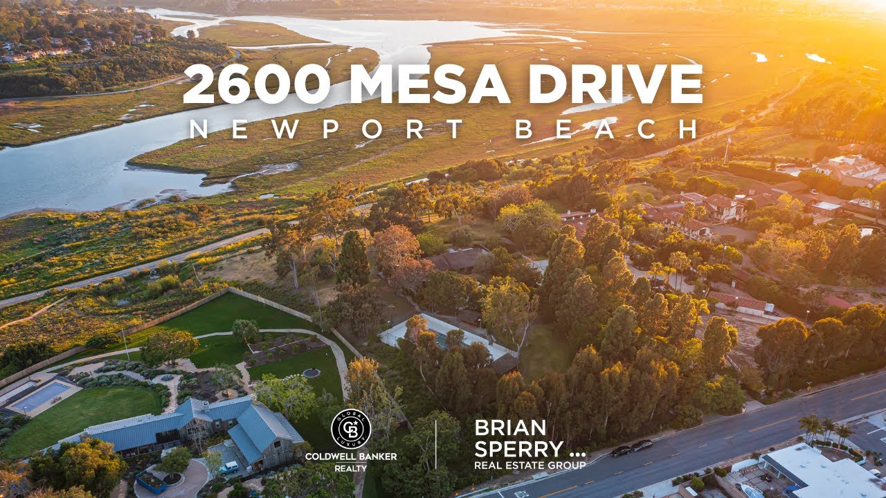 HIstoric Newport Beach Estate With Sweeping Back Bay Views - 2600 Mesa Drive, Newport Beach, CA