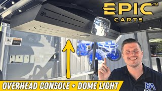Epic E40 Overhead Storage Console - Info & Installation