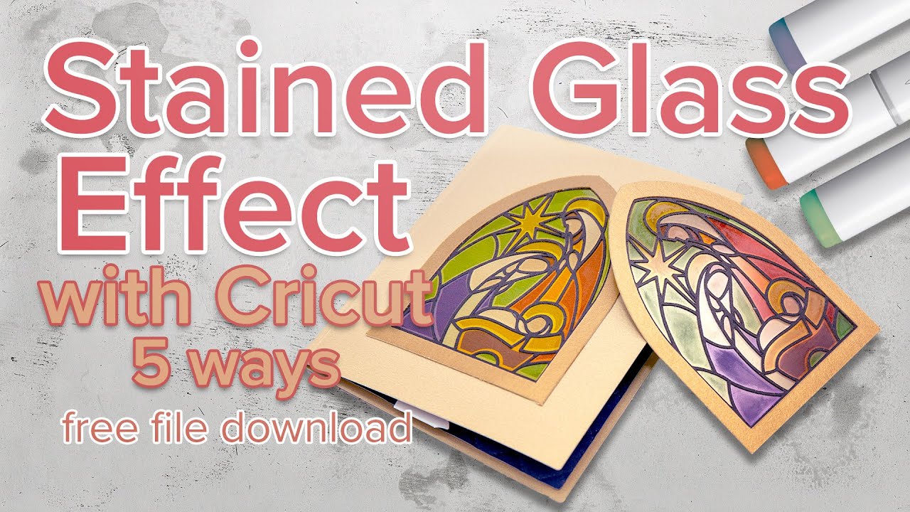 Faux Stained Glass Window - A Coloring Project! - Jennifer Maker