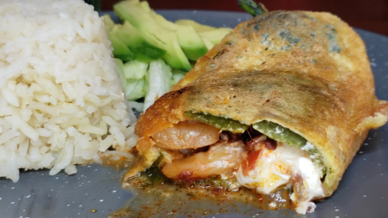Chiles Rellenos de Queso y Camarón, no los querrás preparar de otra manera!