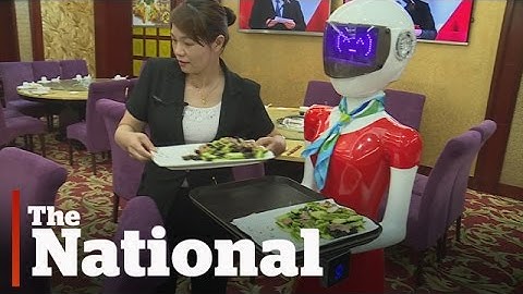 Robots replacing aging workers in China