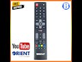 Orient Remote control For Smart LED &amp; LCD With YouTube Button 100% Original