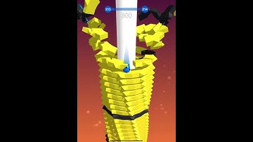 Stack Ball 3D Level 213 Gameplay (iOS,Andriod) #shorts