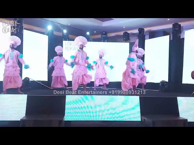 Best Wedding Bhangra group in punjab - Desi Beat Entertainers - Best dj in punjab