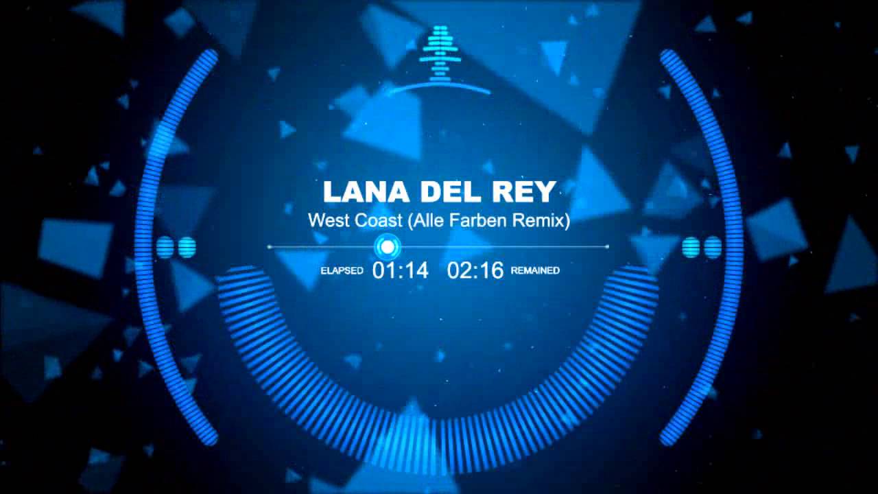 Lana Del Rey - West Coast (Alle Farben Remix) Radio Edit