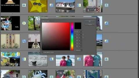 Create a slide show with Elements 10