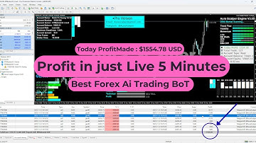 AI Forex Bot Live Trading – Watch 100% Automated Trades Open and Close#trading #forex #forextrading