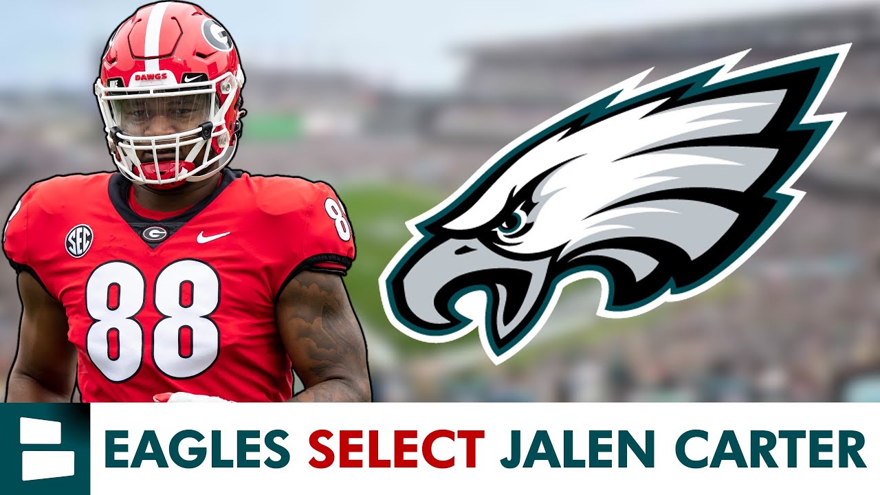 Jalen Carter Selected By Philadelphia Eagles With Pick 9 In 1st Round