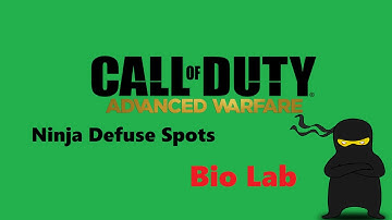 Advanced Warfare - Bio Lab Ninja Defuse Spots