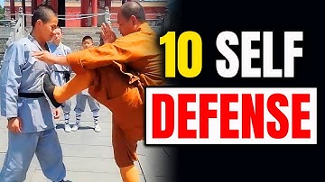 How To Protect Yourself?!👊| 10 Shaolin Kung Fu Self Defense Techniques