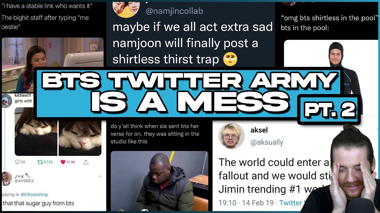 BTS TWITTER ARMY IS A MESS [PT 2] - YouTube