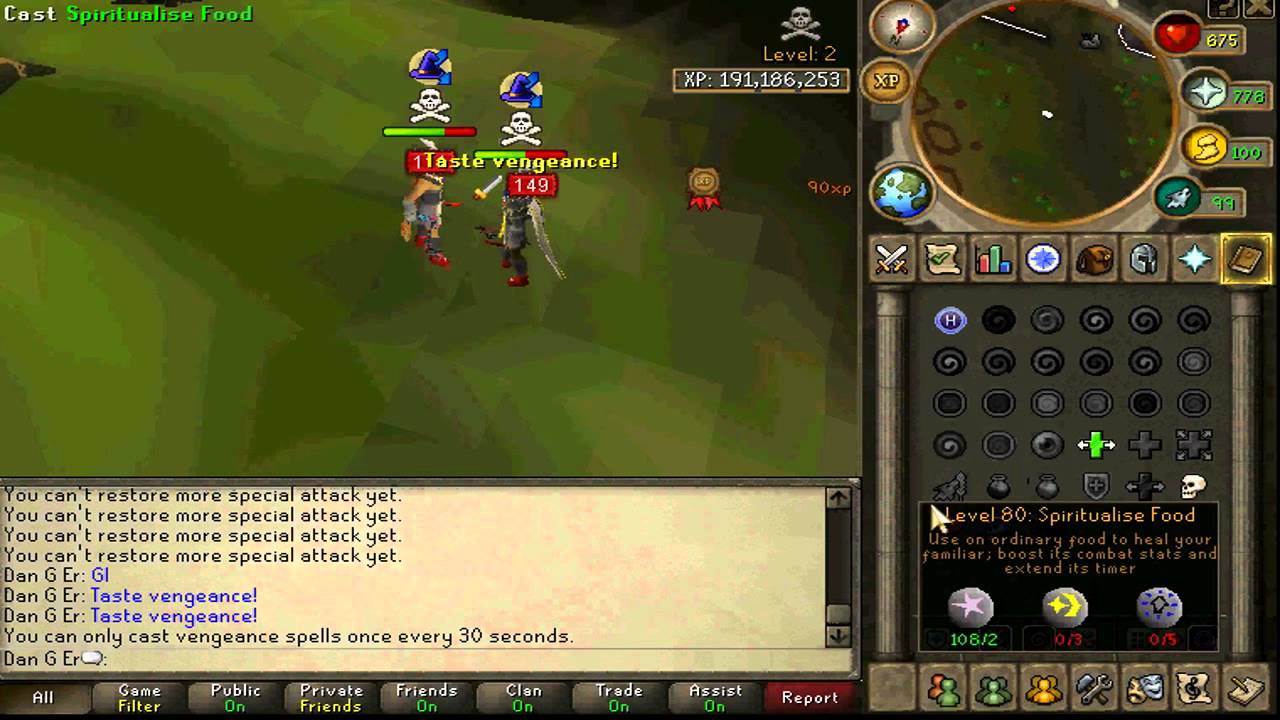 RuneScape - Dan G Er Bandos Skull PKing short video - High Risk PKing