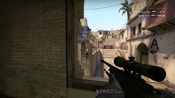 CSGO - AWP ACE on mirage! (with accidental teamkill)