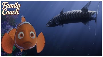 Marlin & Coral Face The Barracuda | Finding Nemo (2003) - Opening Scene