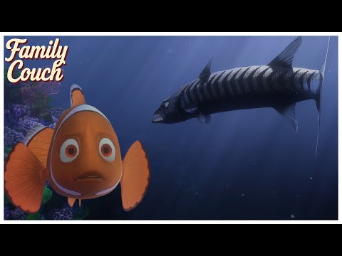 Marlin & Coral Face The Barracuda | Finding Nemo (2003) - Opening Scene