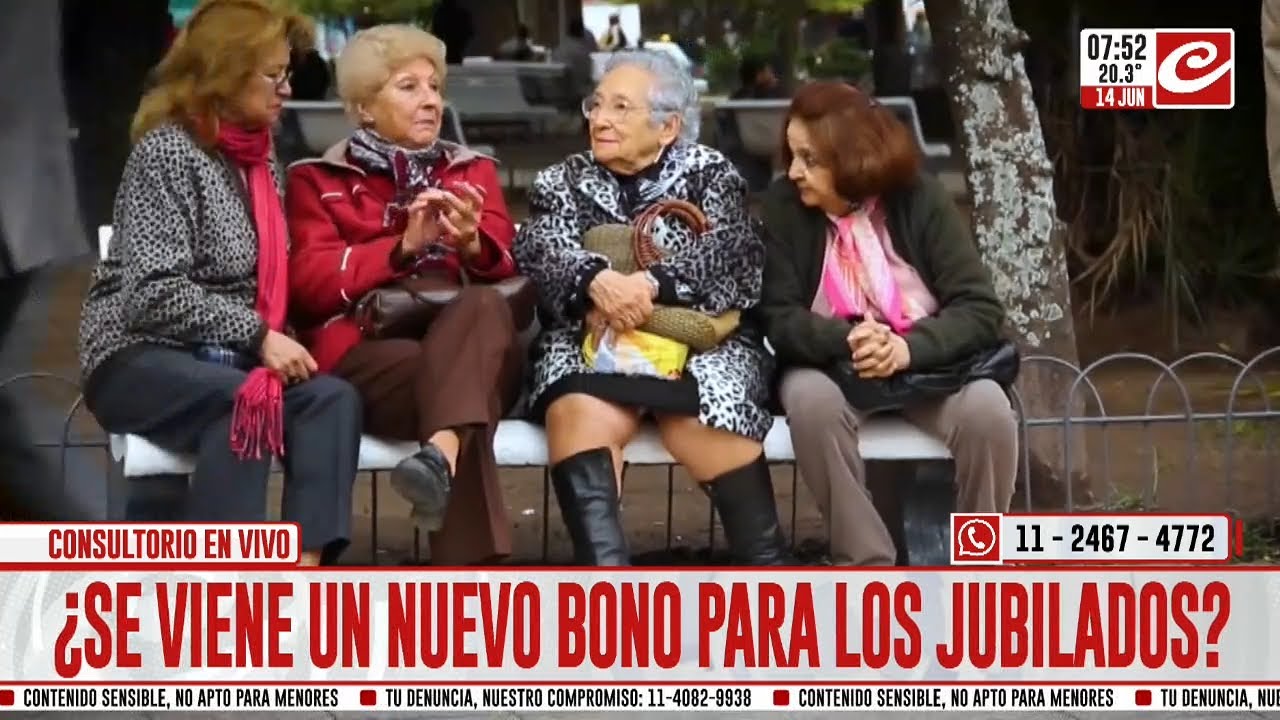 Atención jubilados: ¿se viene un nuevo bono para todos? - YouTube