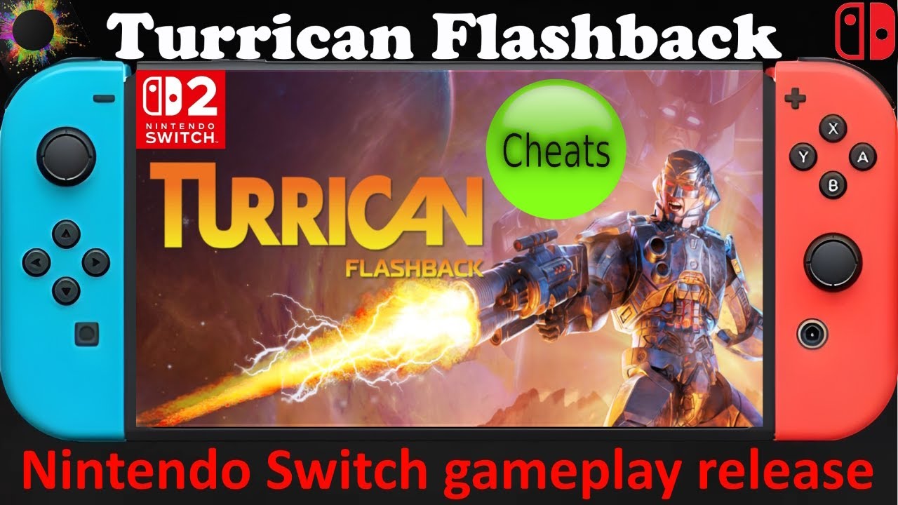 Turrican Flashback  - Nintendo Switch / Switch 2 Compatible gameplay and cheats  release