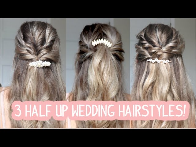 Half Up Half Down Hairstyles: Twisted Half-Up Do - Luxy® Hair