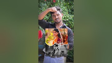 Name text portrait photo edit in PicsArt 🤯😍  || PicsArt edit #shorts #picasrt