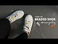 studio vlog ( beaded shoe // DIY ) 👟🎀