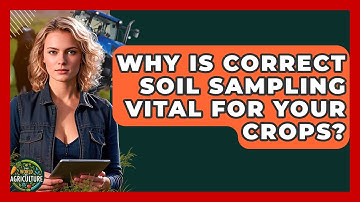 Why Is Correct Soil Sampling Vital For Your Crops? - The World of Agriculture