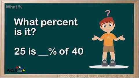 WCLN - What percent is it?