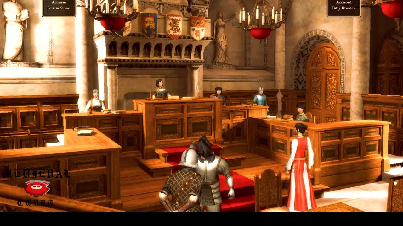 Medieval Court Trial of Billy Rhodes - YouTube