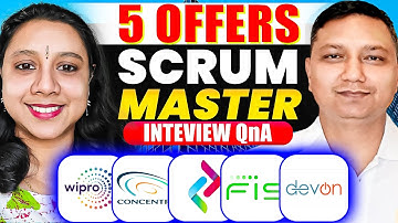 [5 OFFERS ] scrum master interview questions and answers ⭐ scrum master interview questions 𝑷𝑨𝑹𝑻-5/6