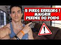 Maigrir et perdre du poids  5 pires erreurs  ne pas faire 