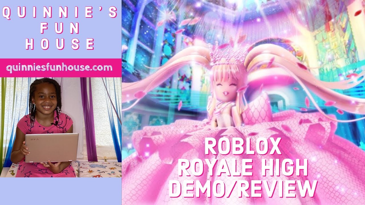Roblox Royale High Demo And Review At Quinnie S Fun House Youtube - roblox royale high review