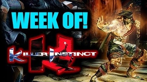 WEEK OF! Killer Instinct Xbox One Part 4 (Random Select)