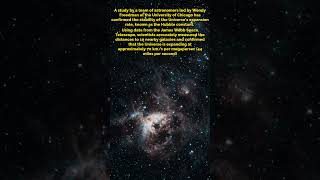 The speed at which the Universe is growing