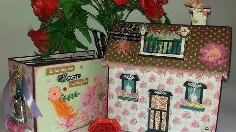 Home of Memories | Home Scrapbook |  Boxed House Scrapbook