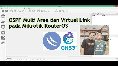 08 OSPF Multi Area dan Virtual Link pada Mikrotik RouterOS