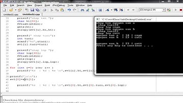 Lập trình C bài 11 Cấu trúc, mảng và con trỏ cấu trúc p2