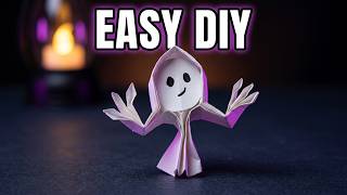 Origami Ghost for Halloween 👻 | ハロウィン折り紙 おばけの作り方 | Easy Step-by-Step Tutorial