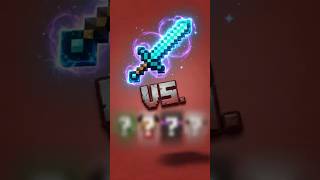 A Diamond Sword vs 5 Minecraft Mobs… Who Survives?🗡️#minecraft #shorts