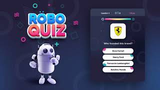 Robo Quiz - free offline trivia AI brain test game [Trailer #1] screenshot 1