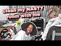 CLEAN MY ROOM WITH ME !!!!!!! * TIME LAPSE *