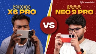 iQOO Neo 9 Pro vs Poco X6 Pro Gaming Comparison 🔥