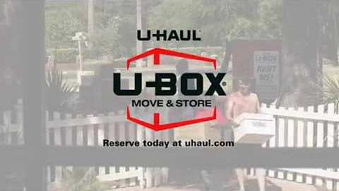U-Box by U-Haul - Move at Your Pace