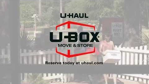 U-Box by U-Haul - Move at Your Pace