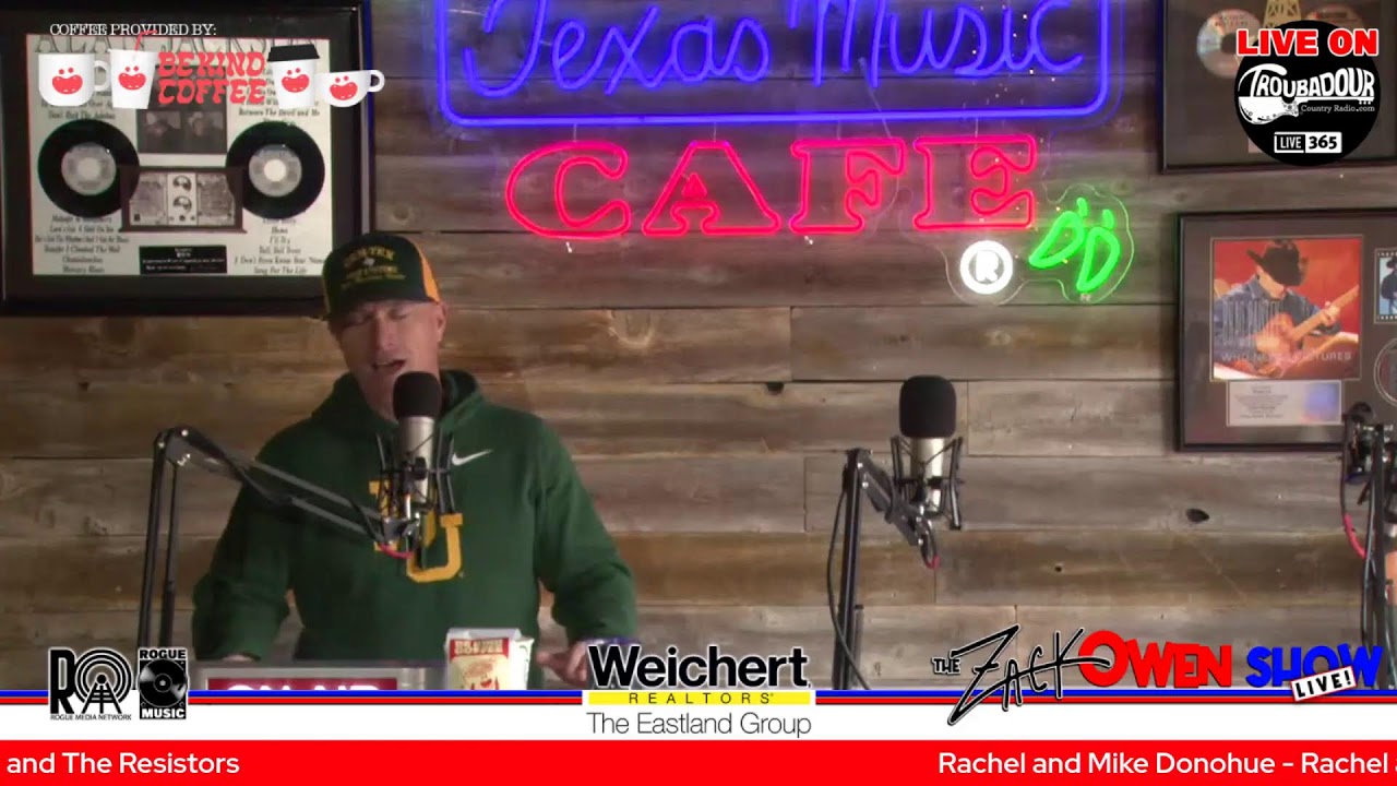 Zack Owen Live! Guest Host Chris Low! - Russell Clay, Mike and Rachel Donohue