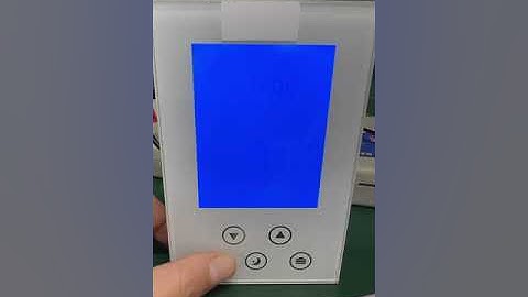 GM4 Floor Heating Thermostat How to program it?