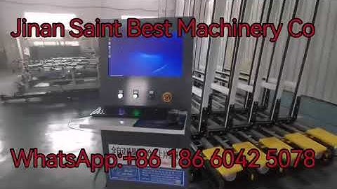 Smart Automatic Glass Storage Draw Rack System,Smart Automatic Glass Storage Loading Rack System