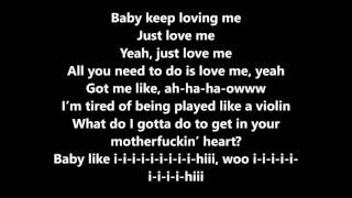Rihanna- Love On The Brain Lyrics chords
